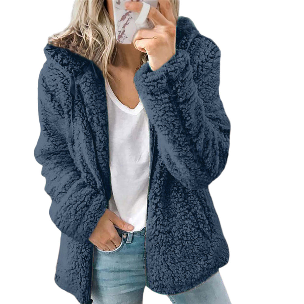 🔥LAST DAY 50% OFF🔥 Women's Hooded Wool Coat
