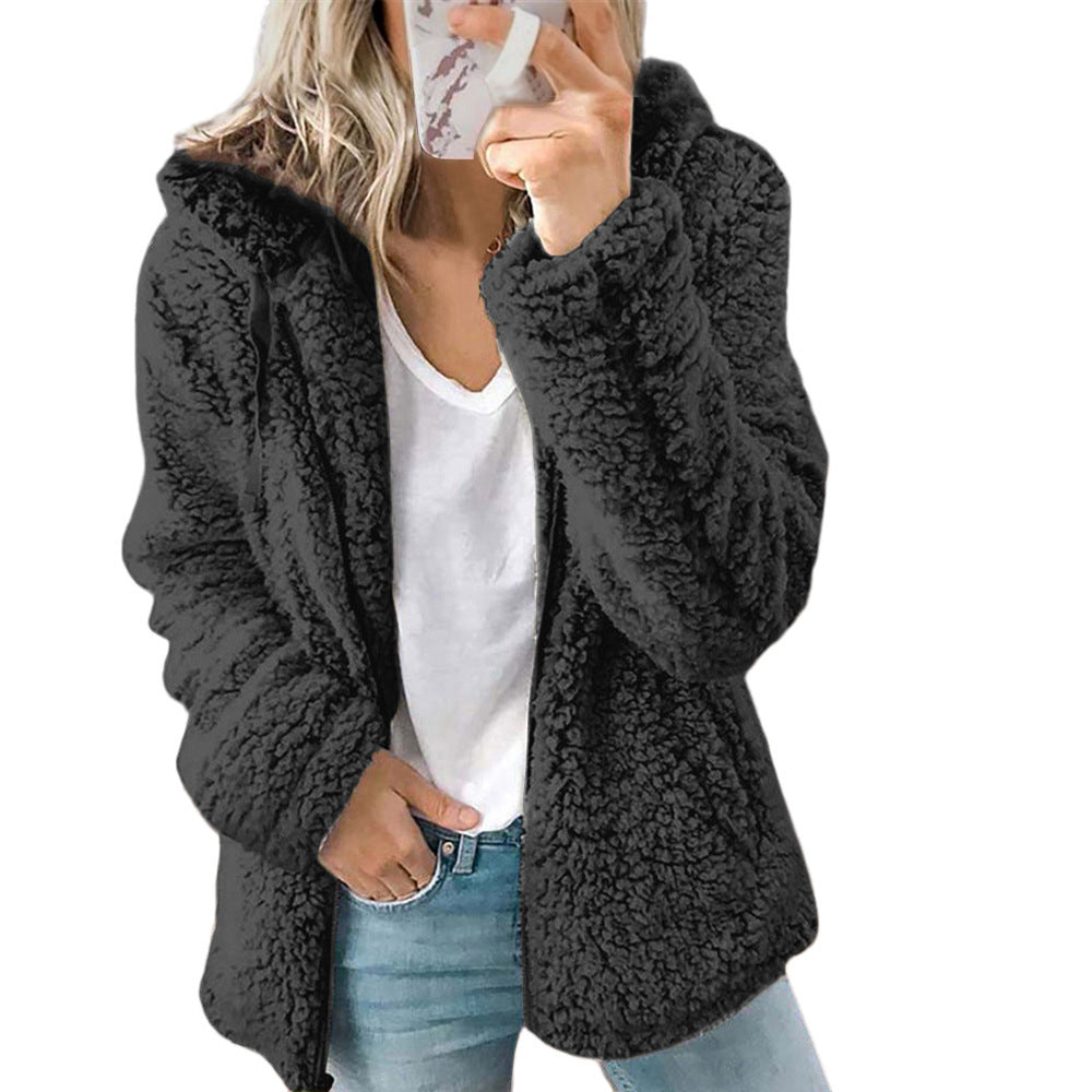 🔥LAST DAY 50% OFF🔥 Women's Hooded Wool Coat